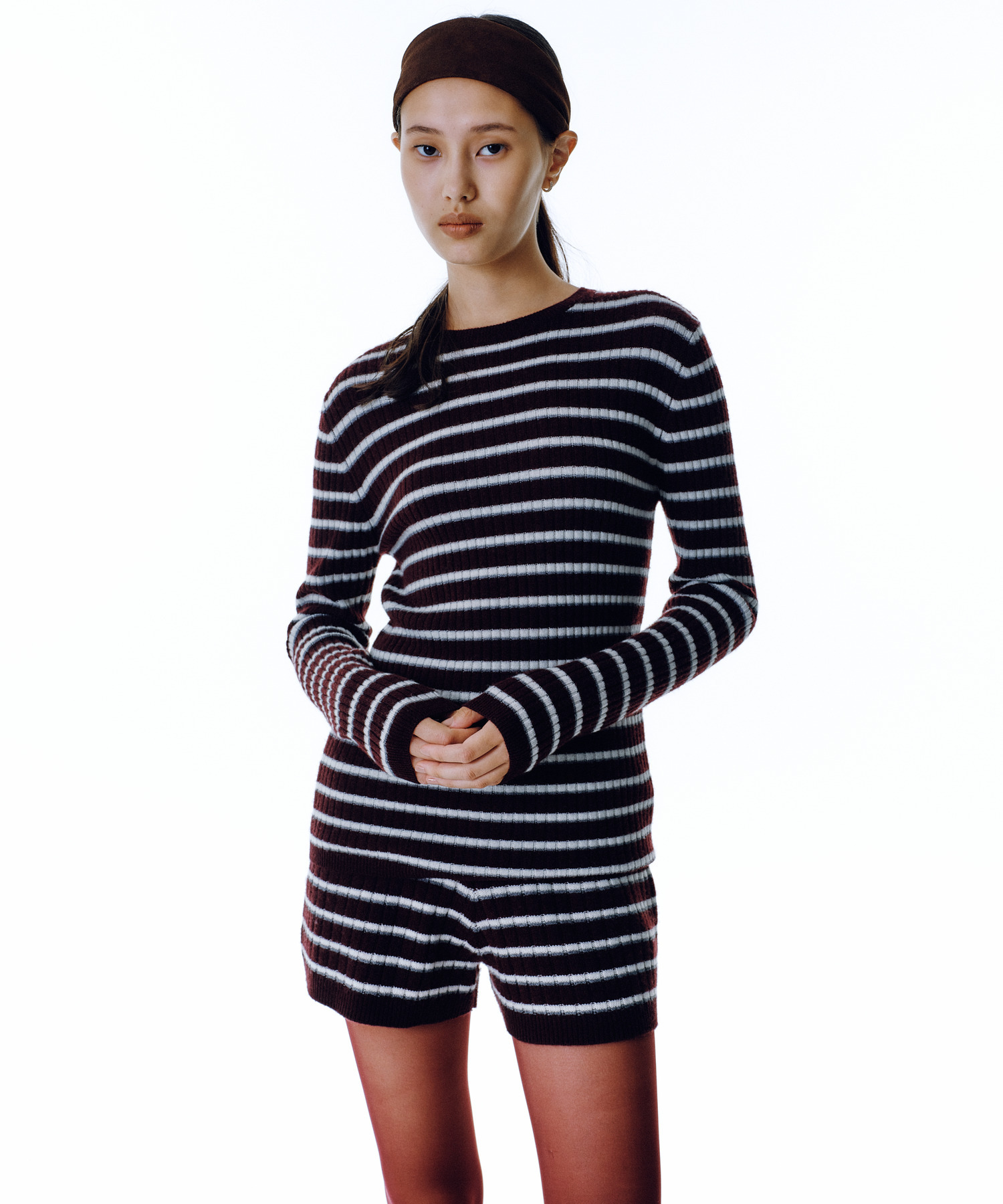 Multi Border Knit