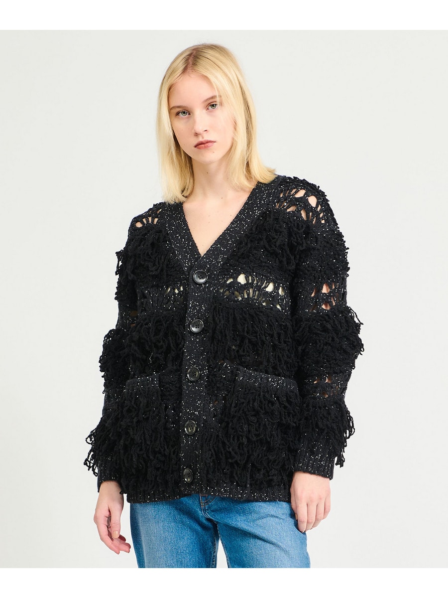 BOUSSOLE / フリンジニットカーディガン｜ESTNATION ONLINE STORE