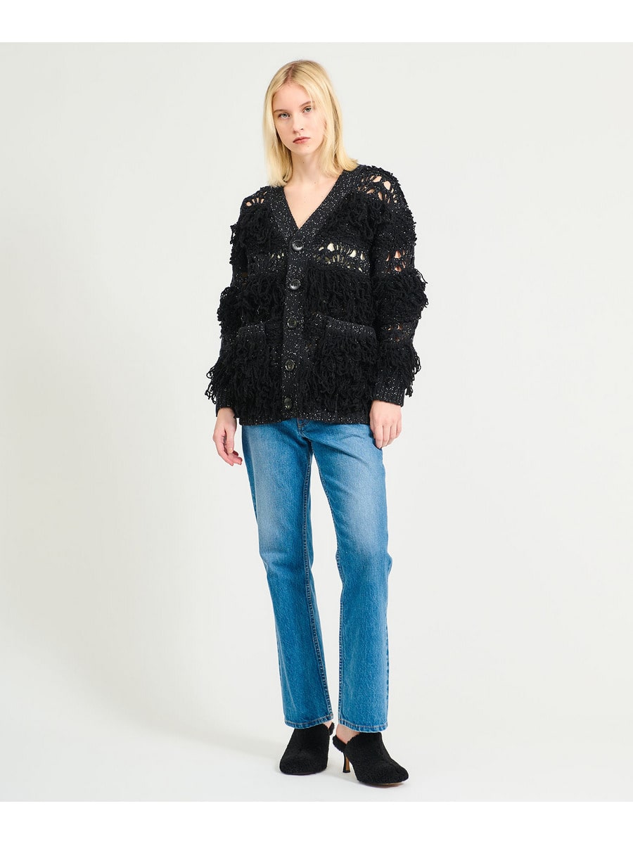 BOUSSOLE / フリンジニットカーディガン｜ESTNATION ONLINE STORE