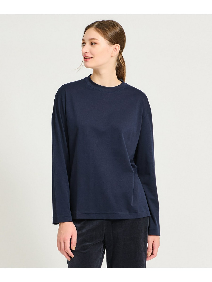 コットンスムース ロングスリーブTシャツ