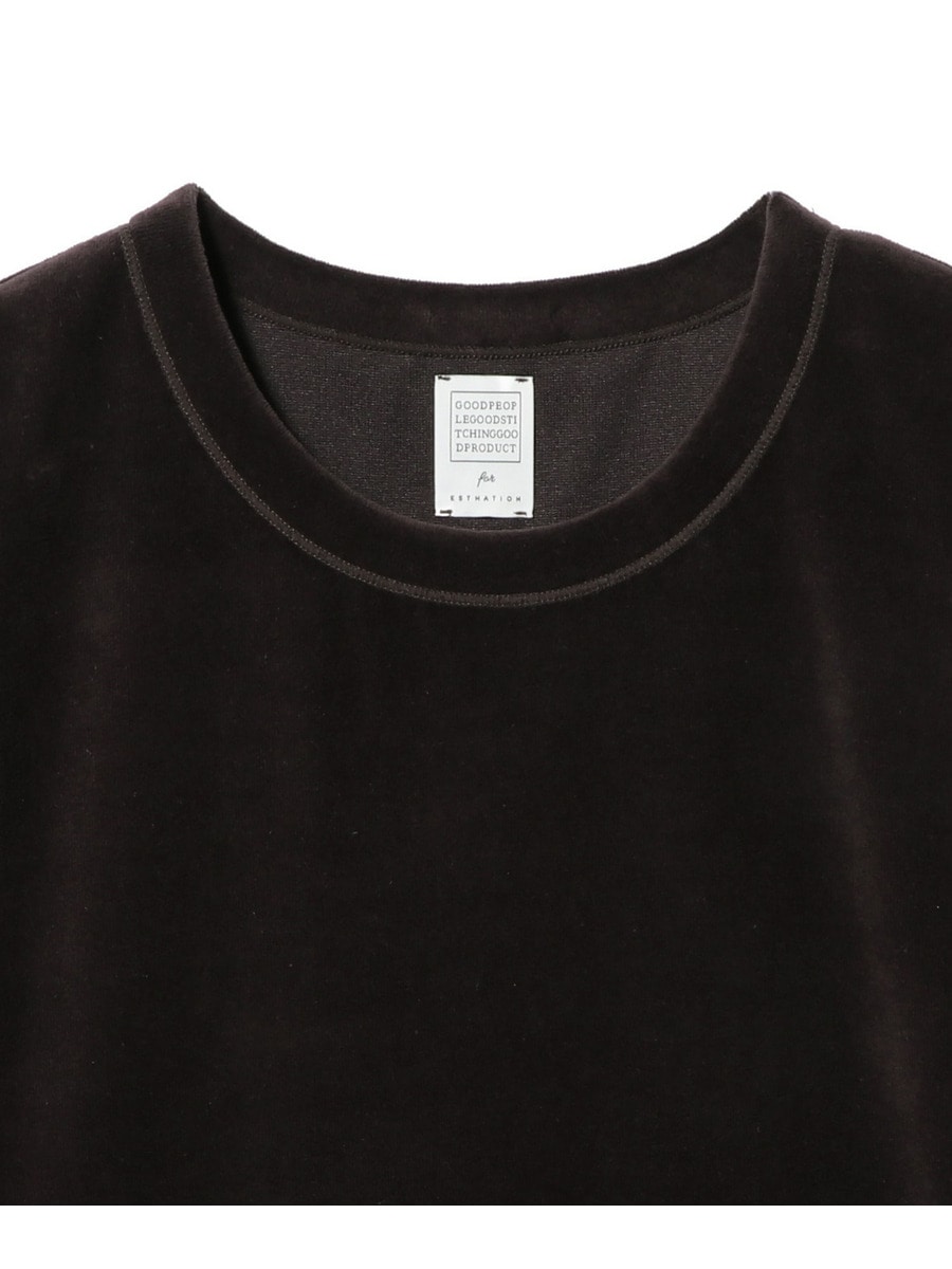 GOOD PEOPLE GOOD STITCHING GOOD PRODUCT for ESTNATION / ベロアT