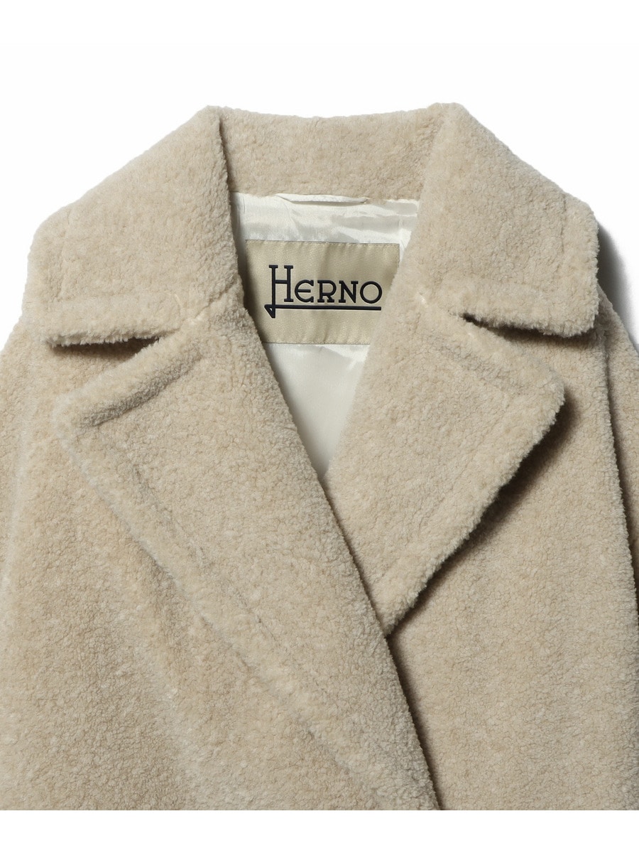 HERNO / MELANGE TEDDY ダブルコート｜ESTNATION ONLINE STORE