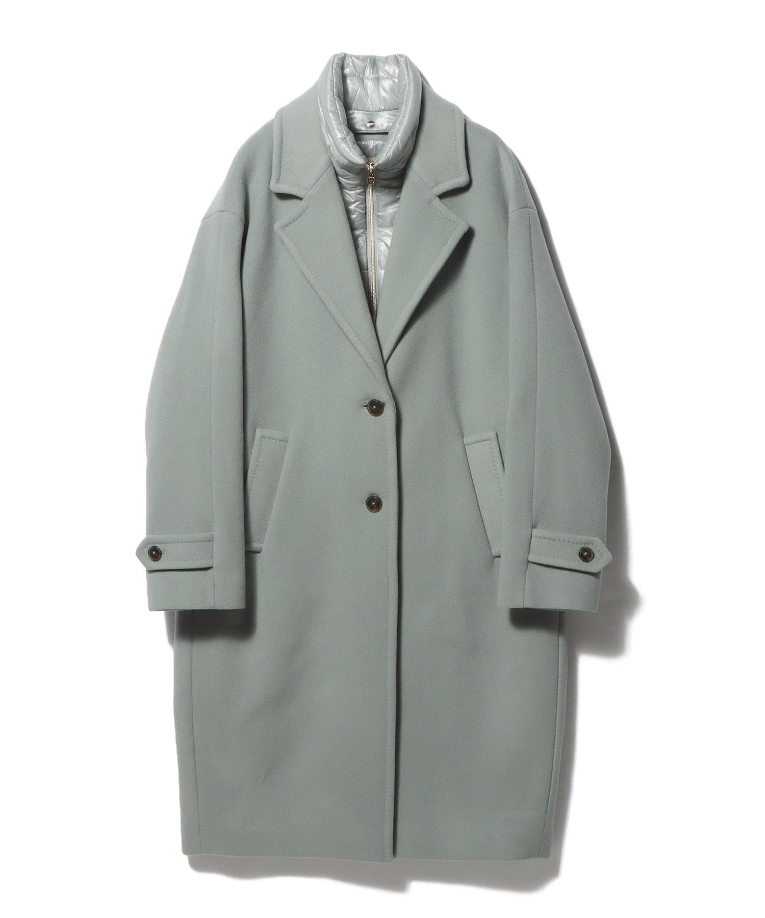 ベロアウール ナイロンウルトラ ライト コート