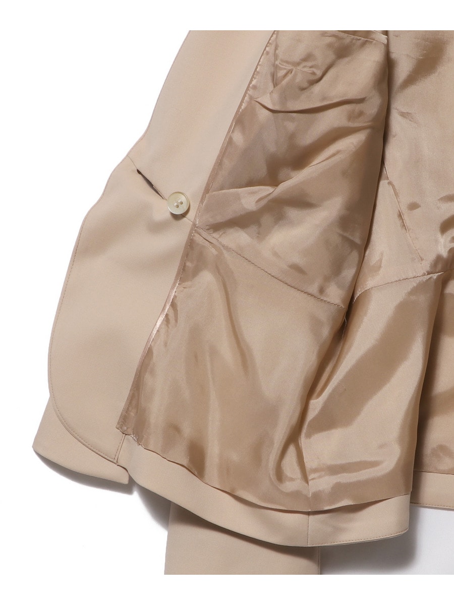 AKIKO OGAWA. / ノーカラージャケット《ESTNATION EXCLUSIVE