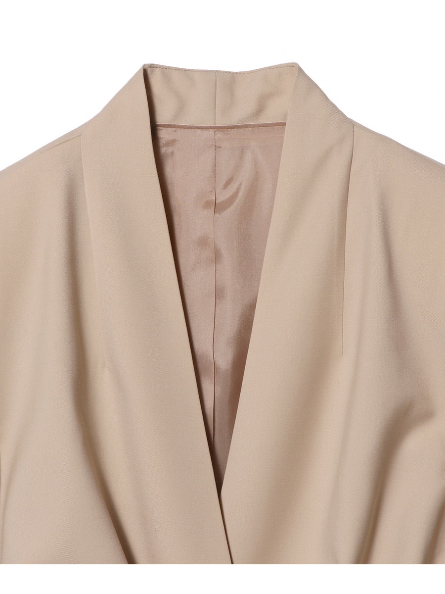 AKIKO OGAWA. / ノーカラージャケット《ESTNATION EXCLUSIVE