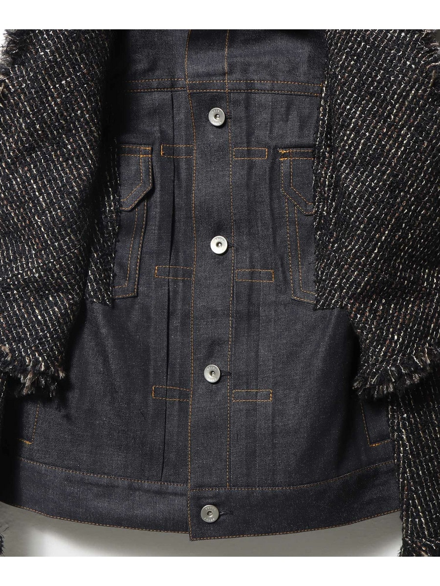 SACAI / デニム×ツィード ジャケット｜ESTNATION ONLINE