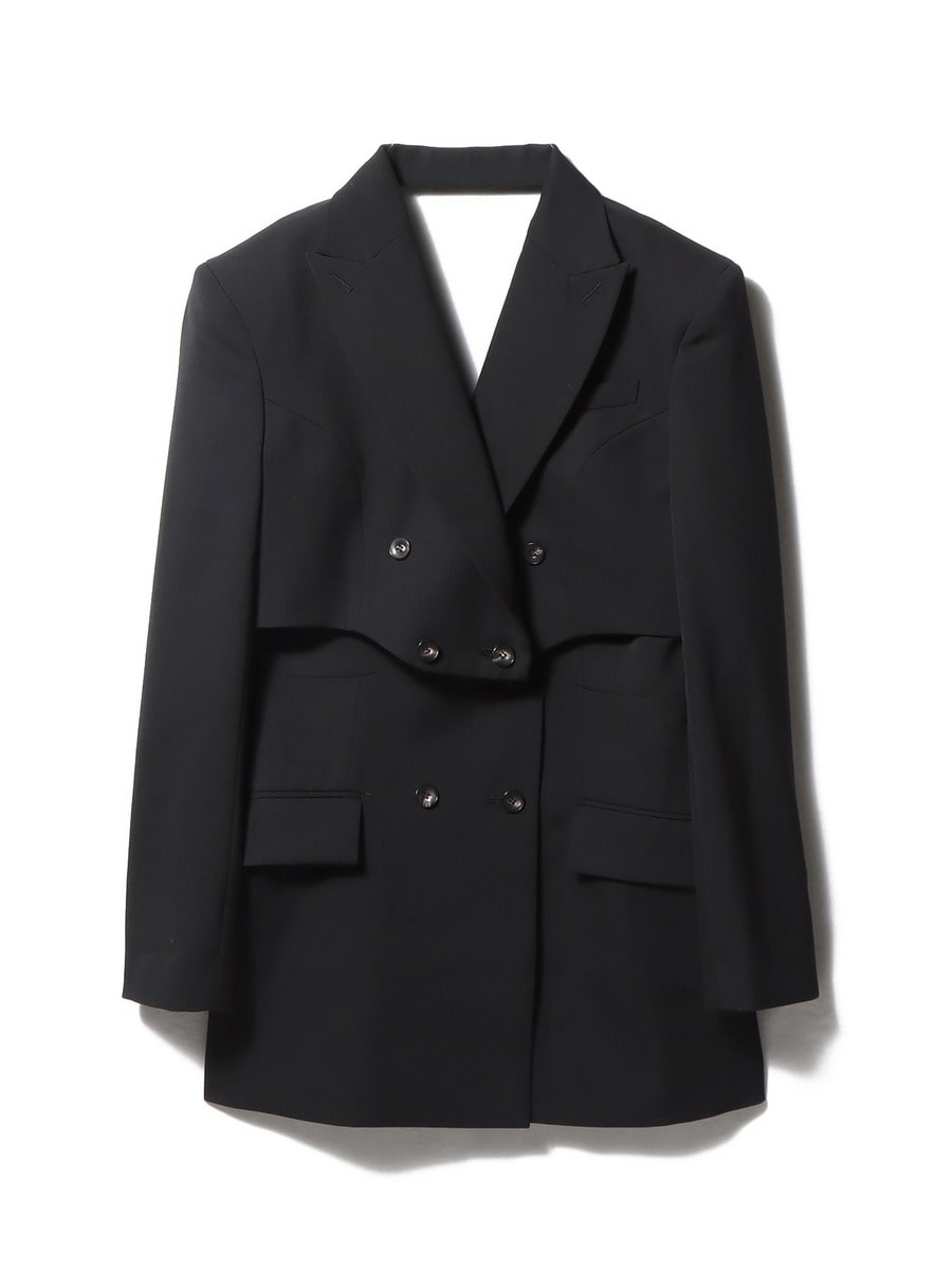 【幻のデッドストック】フェラガモ ロゴ釦 テーラードジャケット 48 新品 FETICO / 3WAY テーラードジャケット|ESTNATION ONLINE STORE