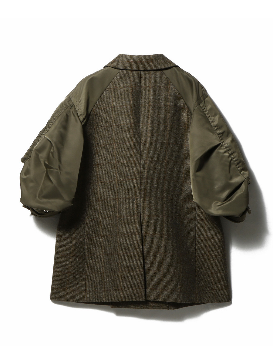 SACAI / ダブルフェイス メルトンジャケット｜ESTNATION ONLINE STORE