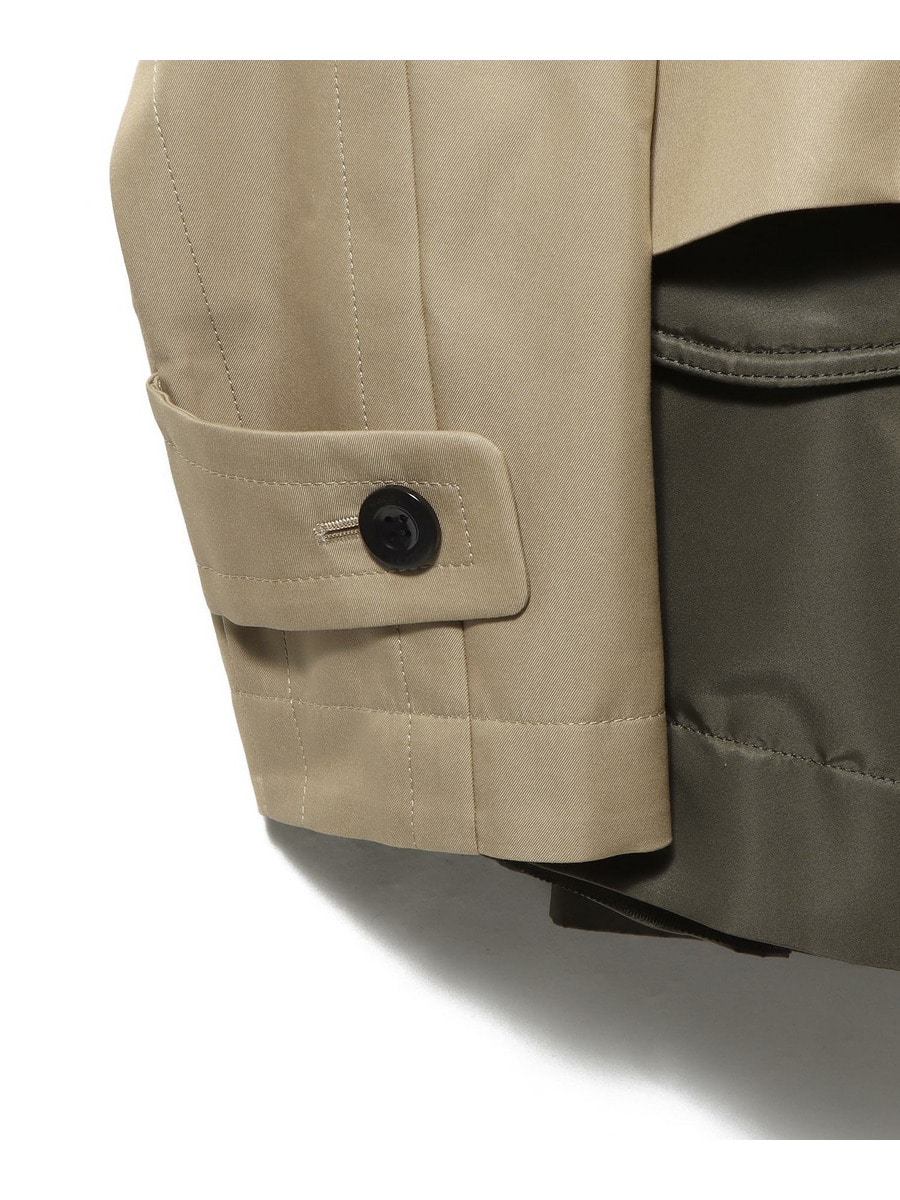 sacai ショートコート SACAI＜サカイ＞ コンビネーションショート丈ジャケット（2245883