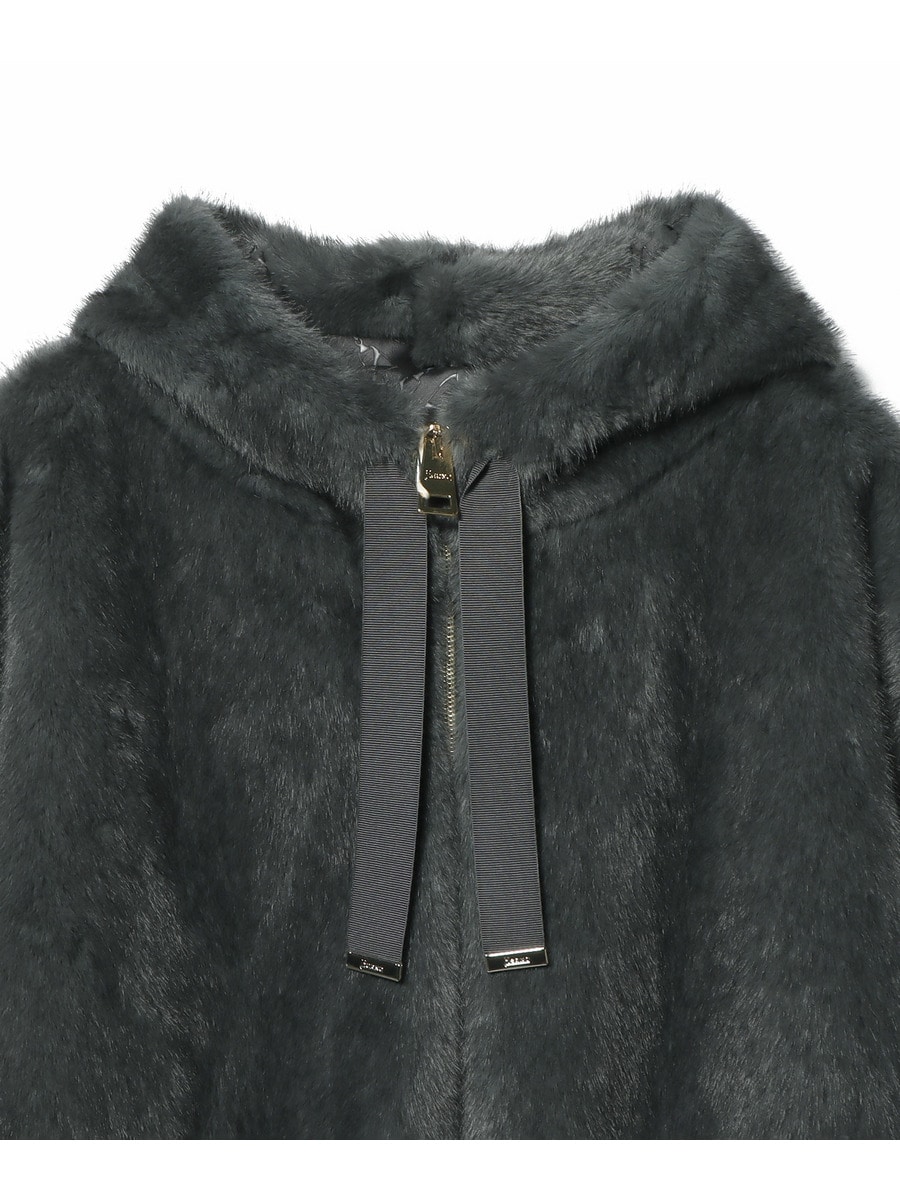 HERNO / エコファーフーデッドブルゾン｜ESTNATION ONLINE STORE