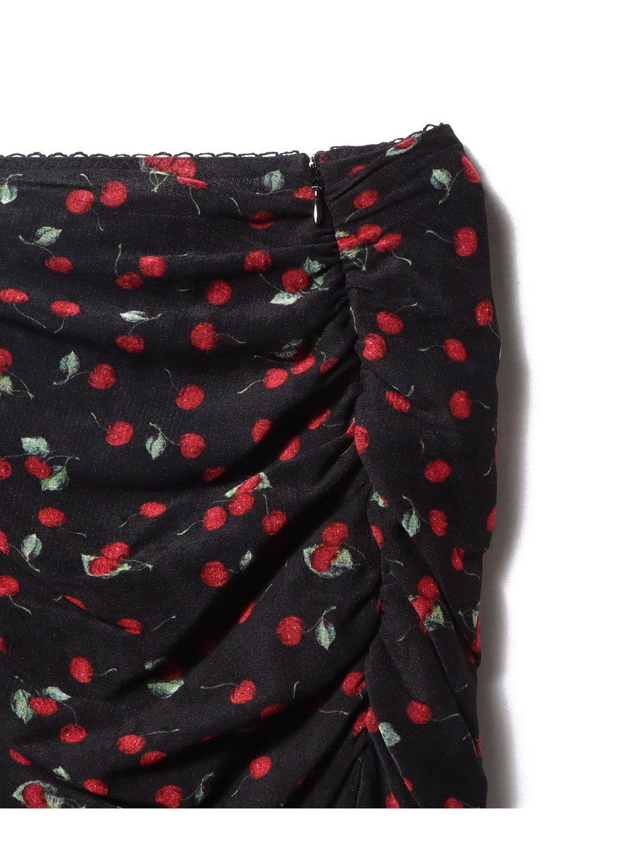 FETICO / プリントベルベット ギャザースカート｜ESTNATION ONLINE