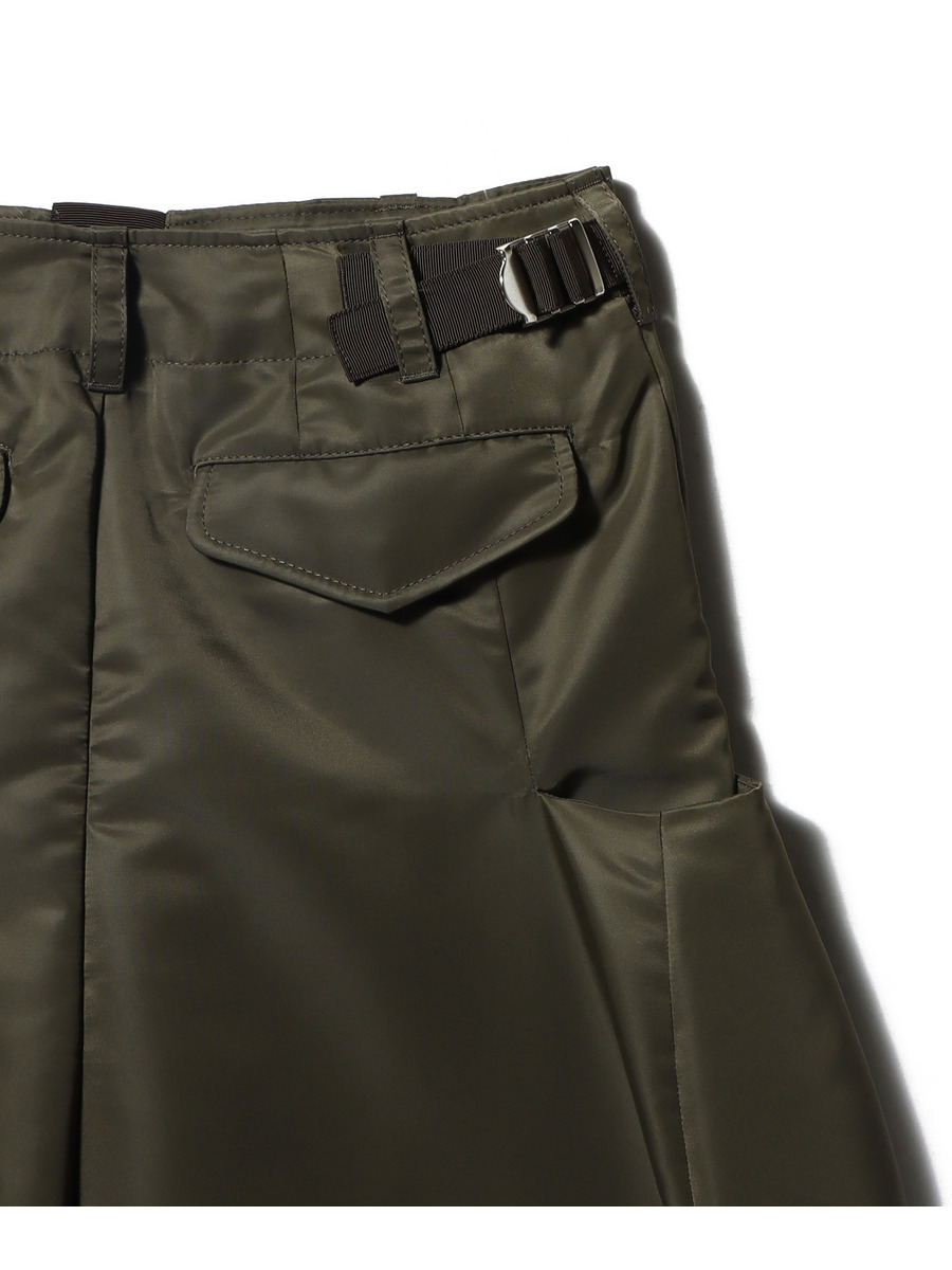 【sacai】 ナイロンツイルスカート SACAI / ナイロンツイル スカート｜ESTNATION ONLINE STORE