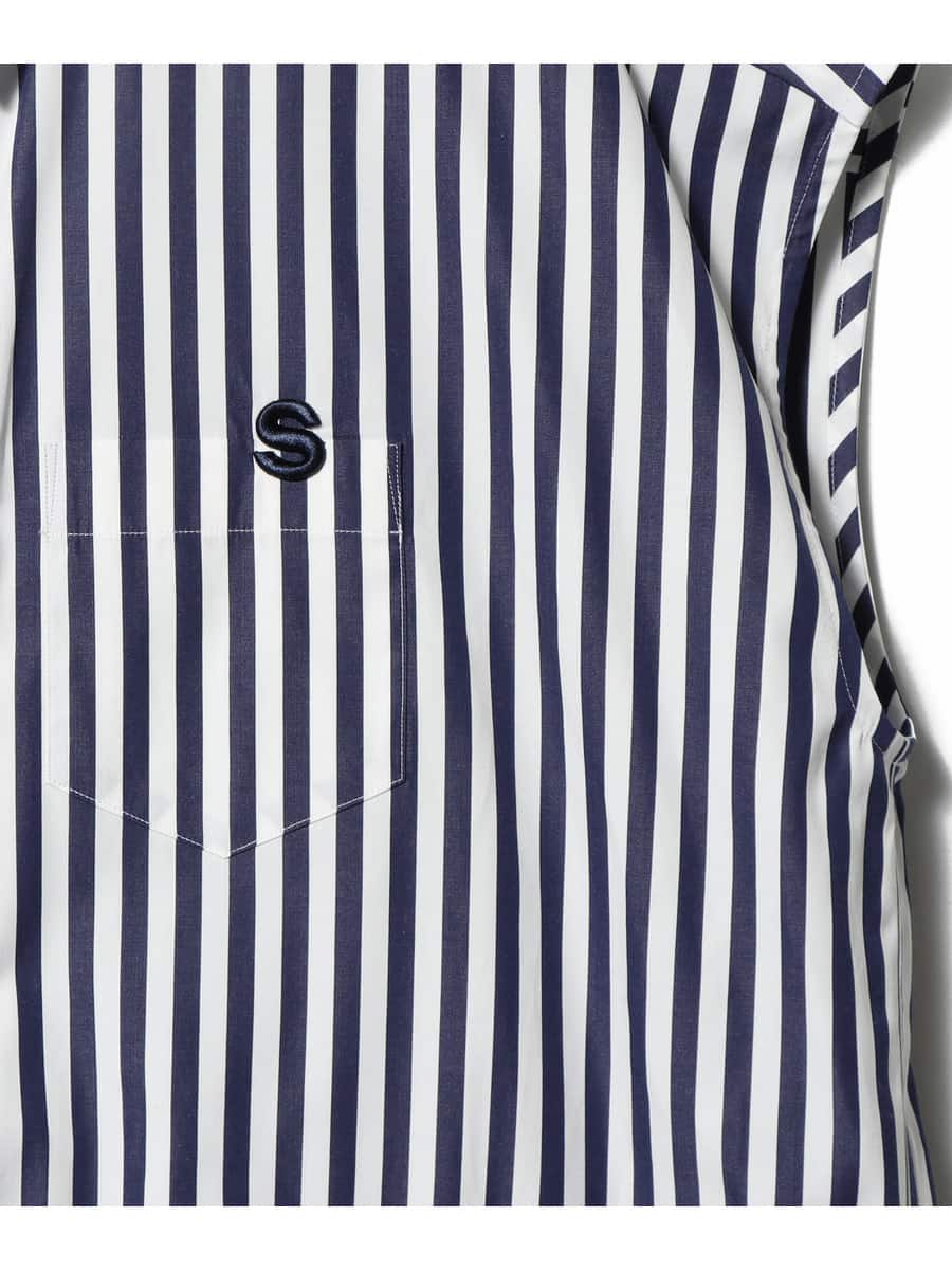 sacai 21AW コットン ポプリンシャツ ドッキングジャケットサイズ1 SACAI / コットン ポプリン シャツ｜ESTNATION ONLINE STORE