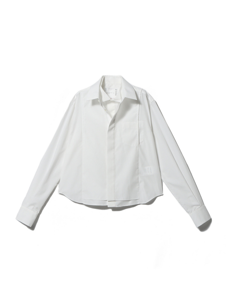 SACAI / ポプリンシャツ｜ESTNATION ONLINE STORE