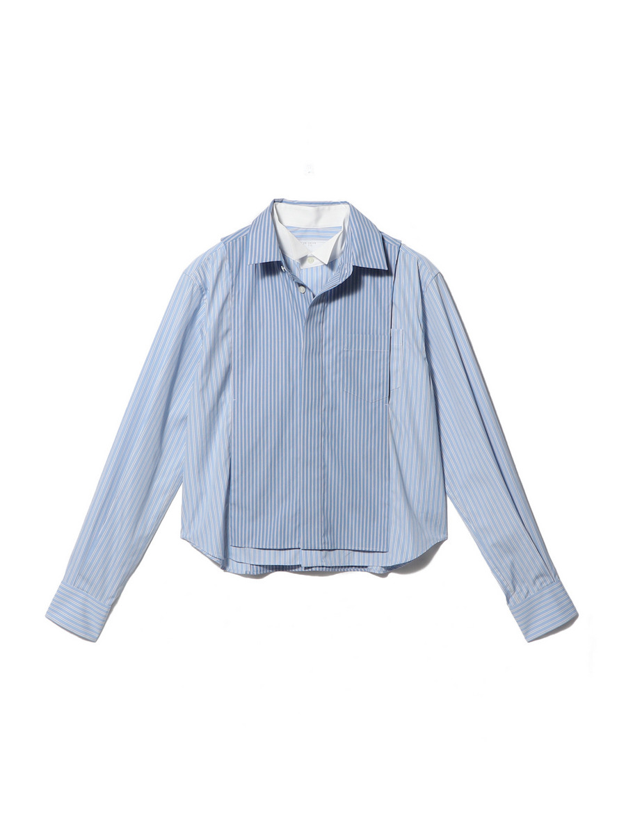 Sacai サカイ 20SS 20-02307M SHORT SLEEVE POPLIN SHIRT