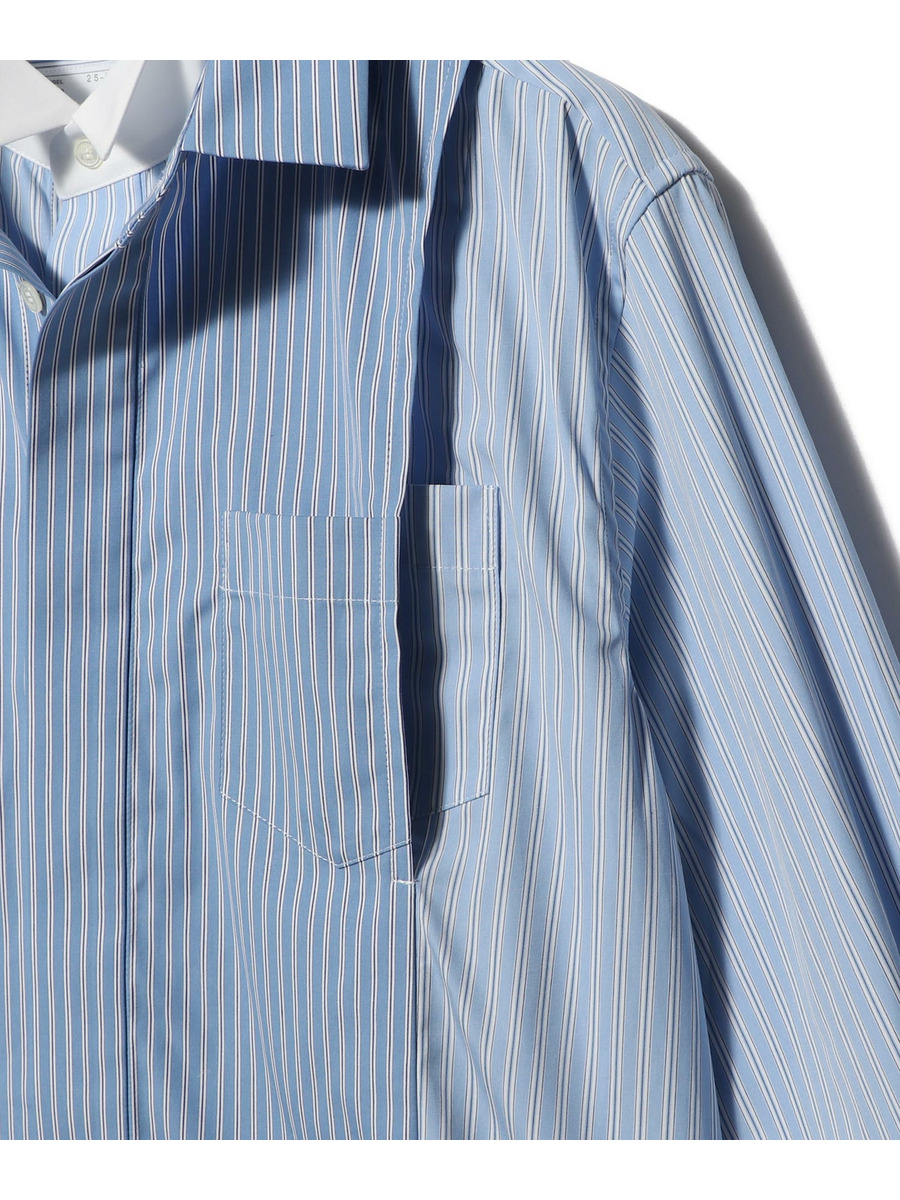 sacai Poplin Shirt ポプリンシャツ 半袖 シャツ サカイ SACAI / ポプリンシャツ｜ESTNATION ONLINE STORE
