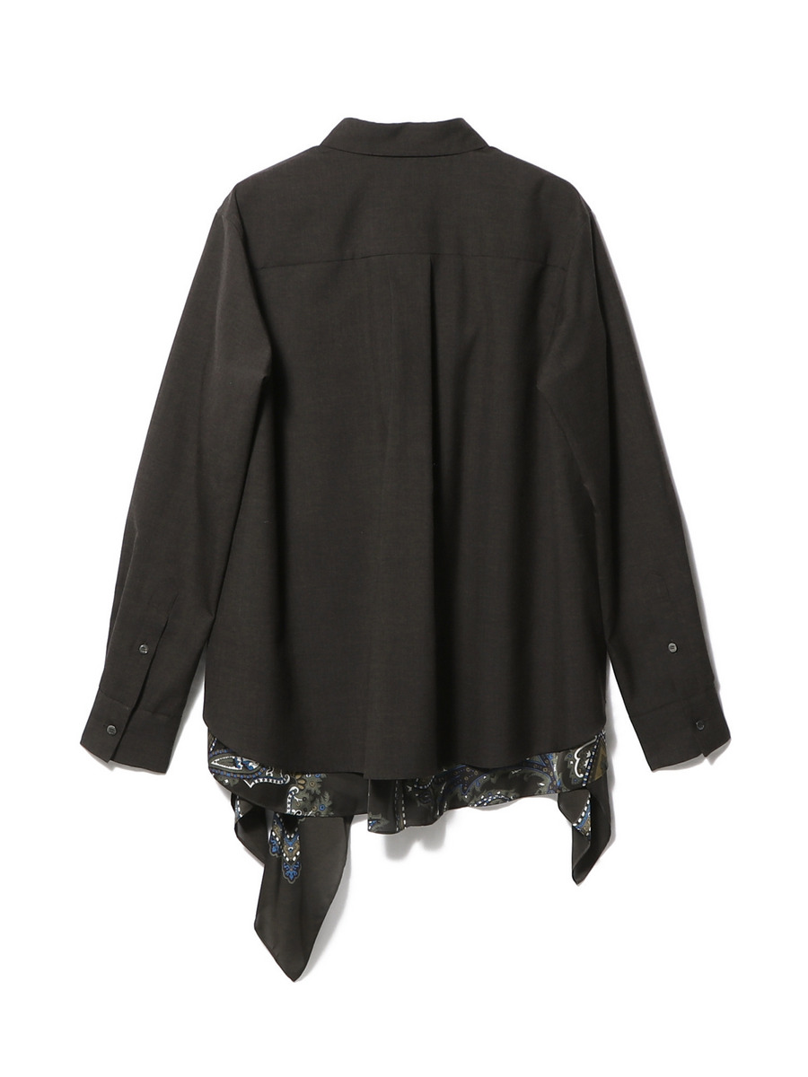 sacai サカイ 重ね着風 長袖 Tシャツ ペイズリー シャツ 楽天市場】sacai（柄ペイズリー）（メンズファッション）の通販