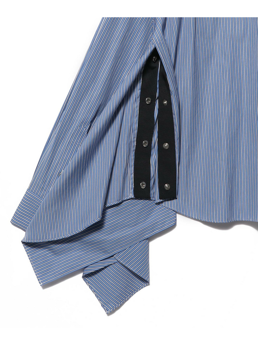 SACAI Cotton Poplin Shirt コットンポプリンシャツ SACAI / コットン ポプリン フリル シャツ｜ESTNATION ONLINE STORE