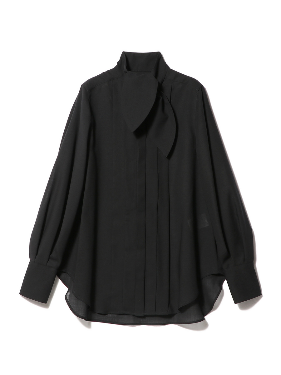 M・fil / フロントタック ボウタイブラウス｜ESTNATION ONLINE STORE