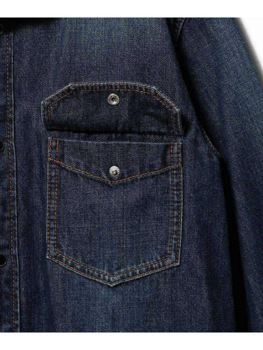 SACAI / デニムサテンシャツ｜ESTNATION ONLINE STORE