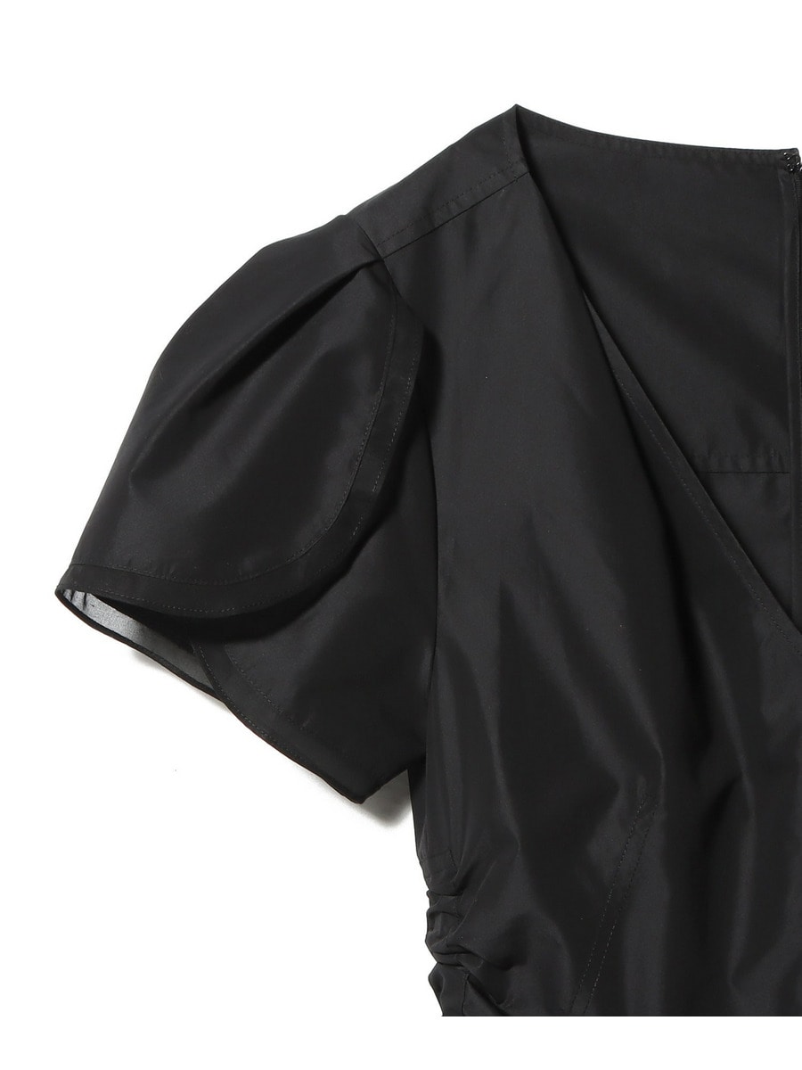 3.1 phillip lim / ソフトチューリップスリーブ Vネック ドレス