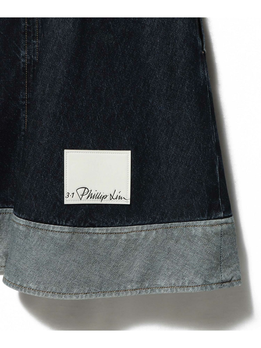 3.1 phillip lim / DENIM TRAPEZE ミニワンピース｜ESTNATION