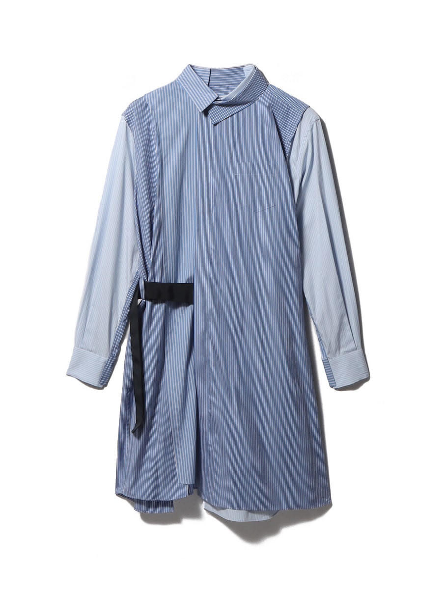 Sacai☆関税込☆ベルト付き ピンストライプ ミニドレス SACAI Sacai☆関税込☆ベルト付き ピンストライプ ミニドレス SACAI