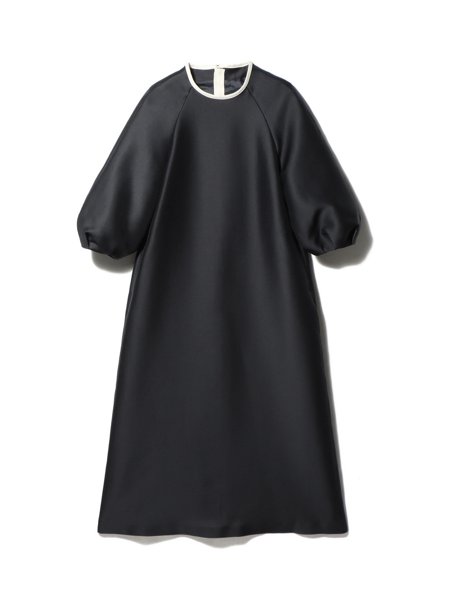 ESTNATION エストネーション 洗える ボウタイサテンワンピース Mサイズ ESTNATION（エストネーション）の「ESTNATION / ボウタイサテン