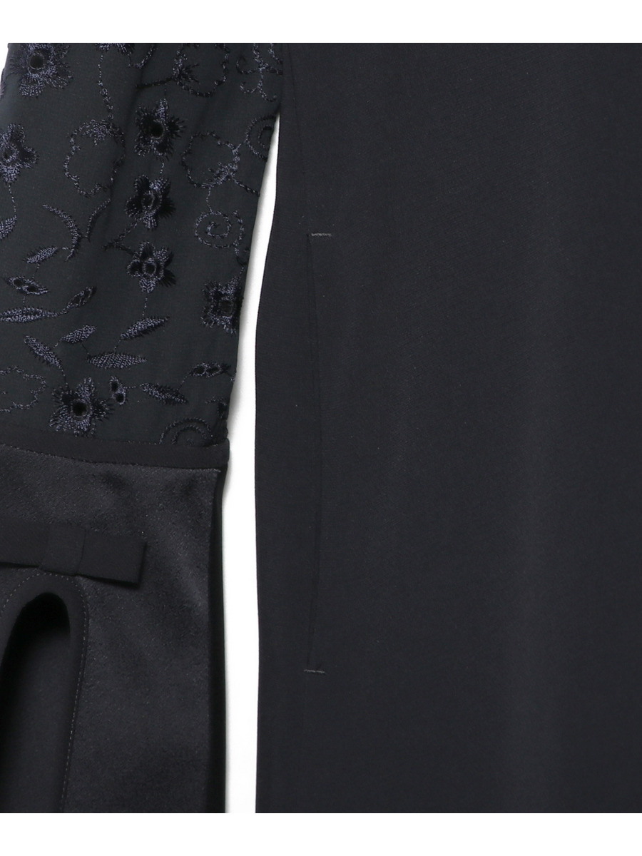 Mame Kurogouchi / フローラル エンブロイダリードレス｜ESTNATION