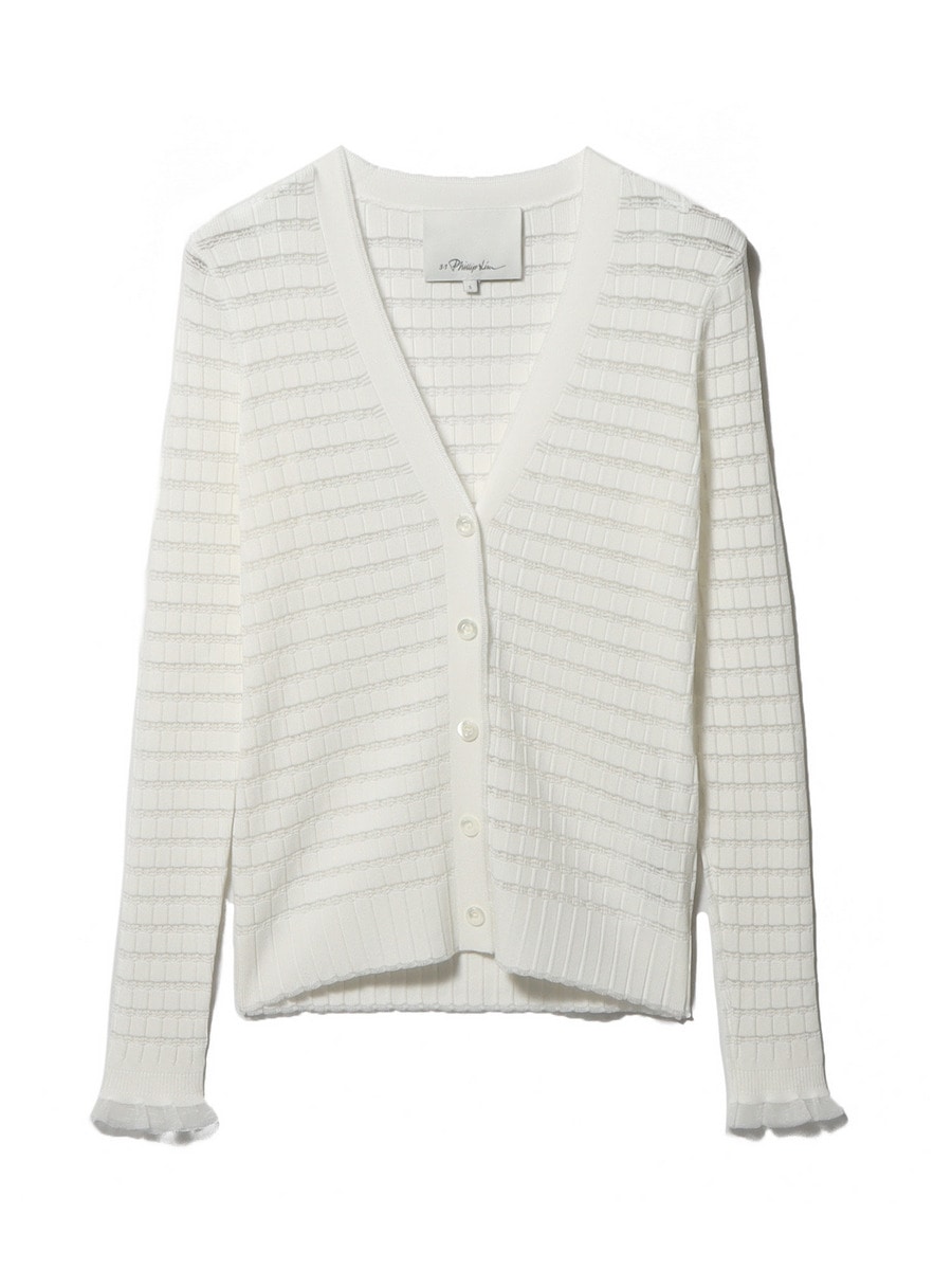 フイリップリム3.1 Phillip Limウールカシミヤシルク薄手カーディガン フイリップリム3.1 Phillip Limウールカシミヤシルク薄手