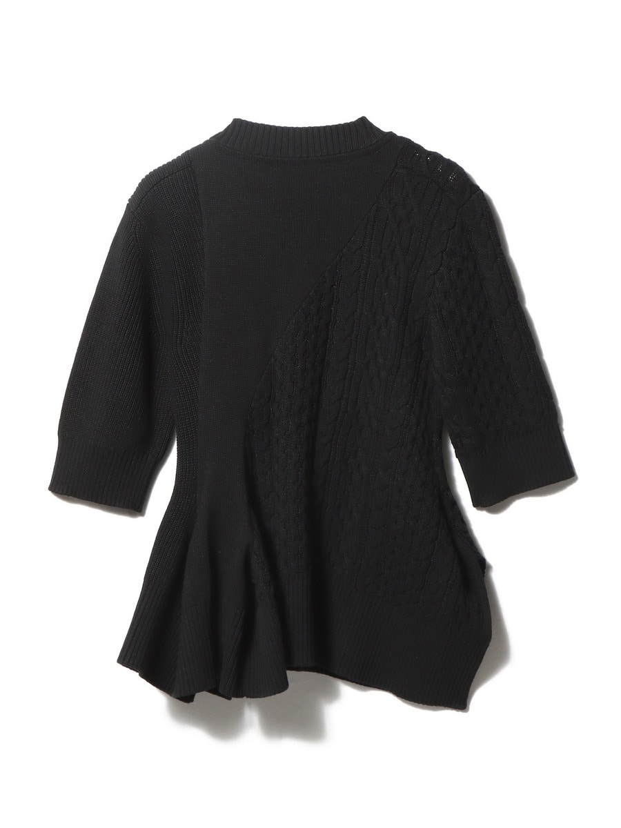 SACAI / アシンメトリーデザインニット｜ESTNATION ONLINE STORE