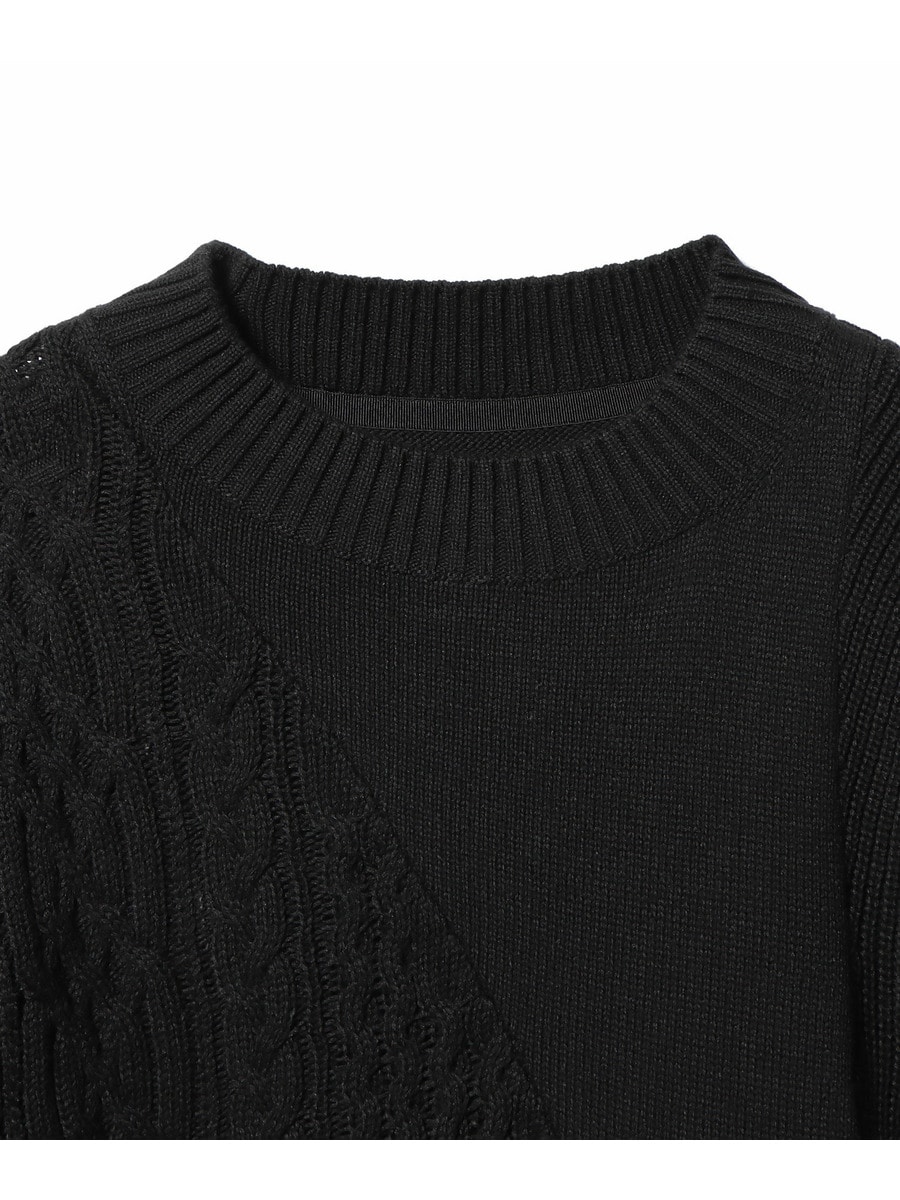 SACAI / アシンメトリーデザインニット｜ESTNATION ONLINE STORE