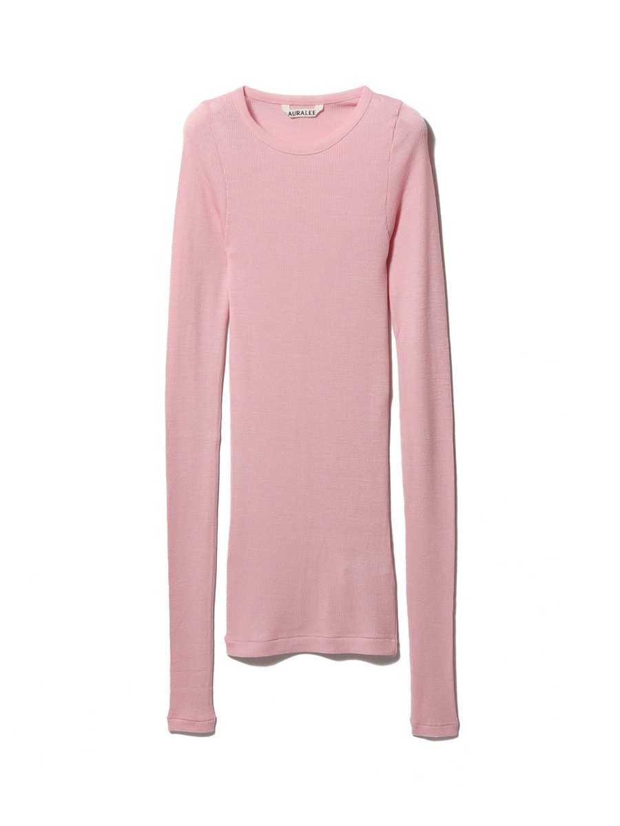 AURALEE / WOOL SILK リブニット｜ESTNATION ONLINE STORE