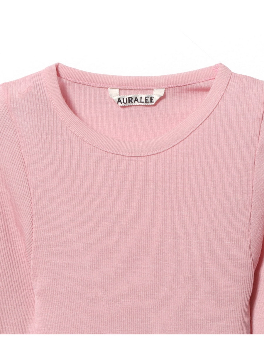 AURALEE / WOOL SILK リブニット｜ESTNATION ONLINE STORE