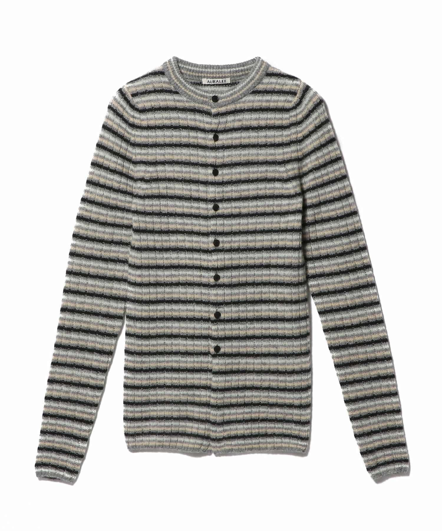 SHETLAND WOOL CASHMERE カーディガン