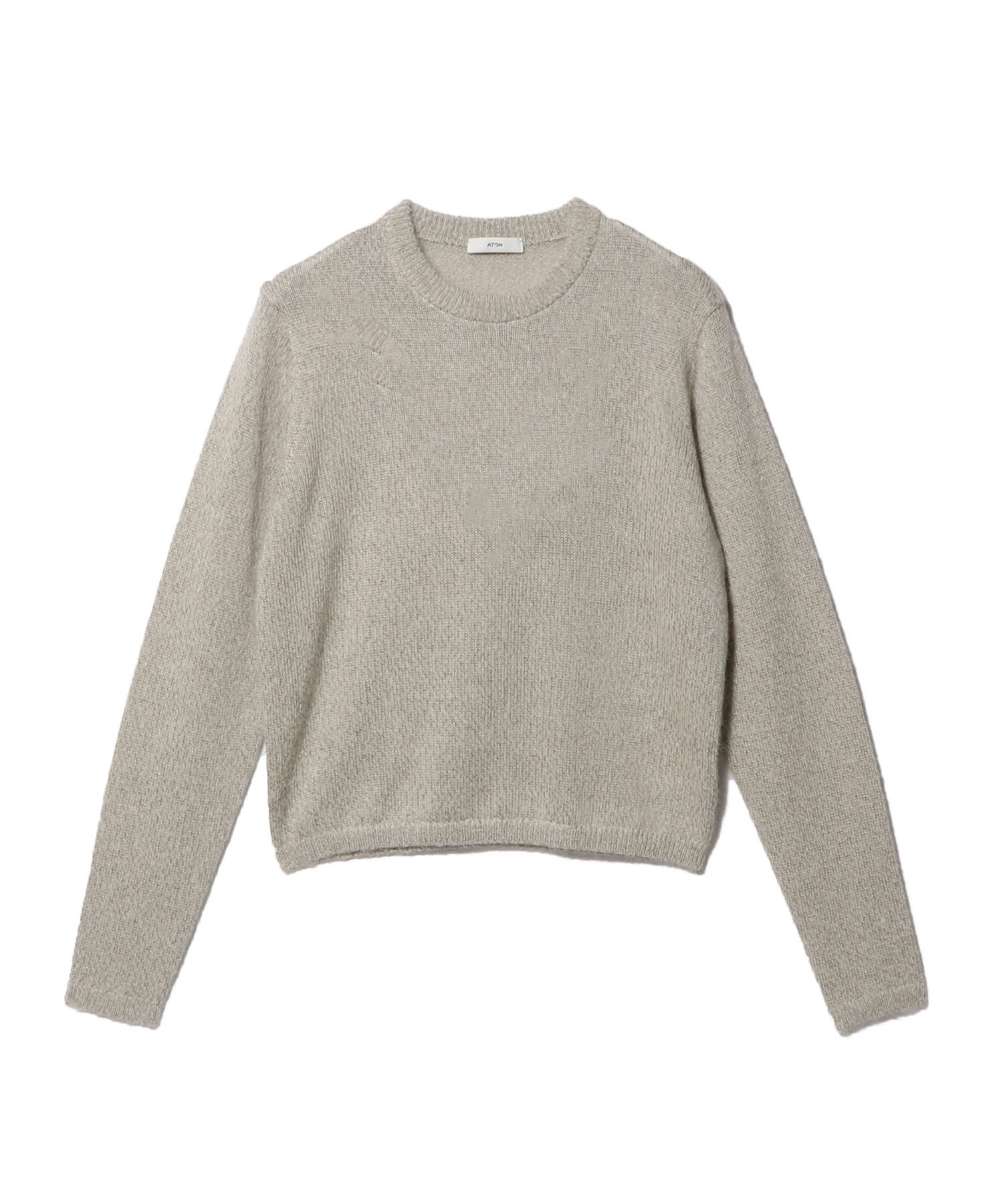 ALPACA SILK クルーネックセーター