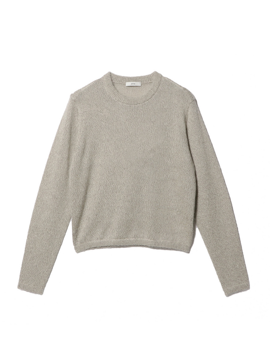 ATON / ALPACA SILK クルーネックセーター｜ESTNATION ONLINE