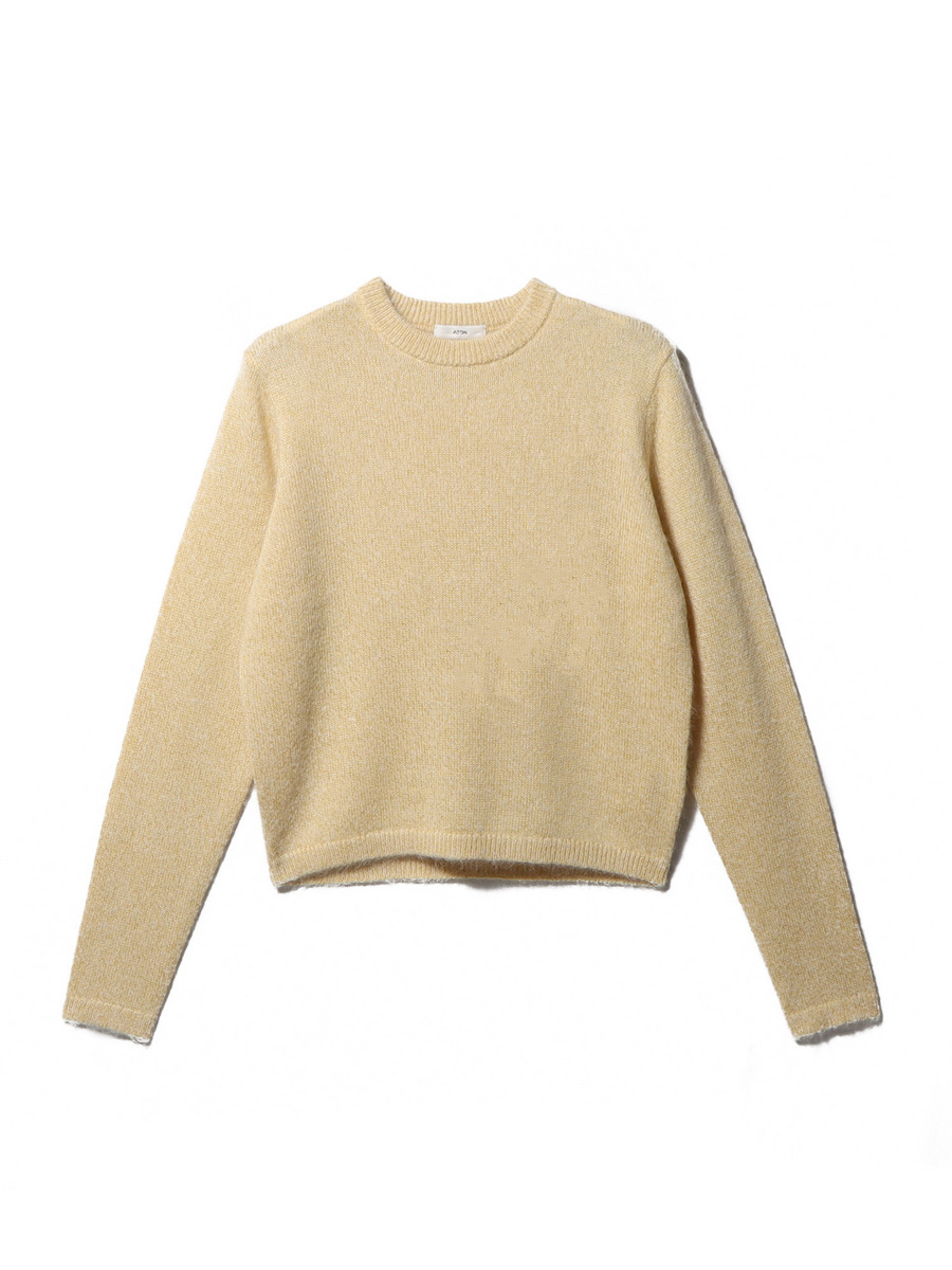 ATON / ALPACA SILK クルーネックセーター｜ESTNATION ONLINE