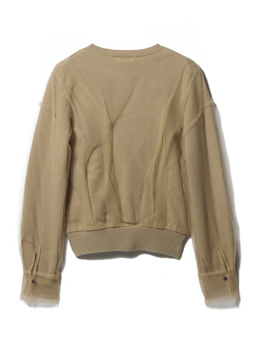 Chika Kisada / チュールカーディガン｜ESTNATION ONLINE STORE