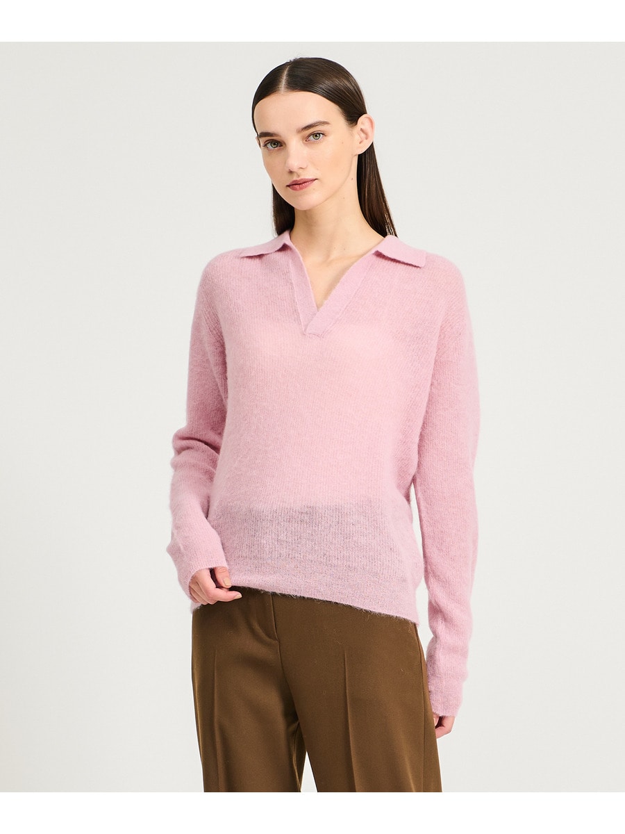 auralee ポロニット AURALEE - AURALEE / オーラリー | BRUSHED SUPER KID MOHAIR