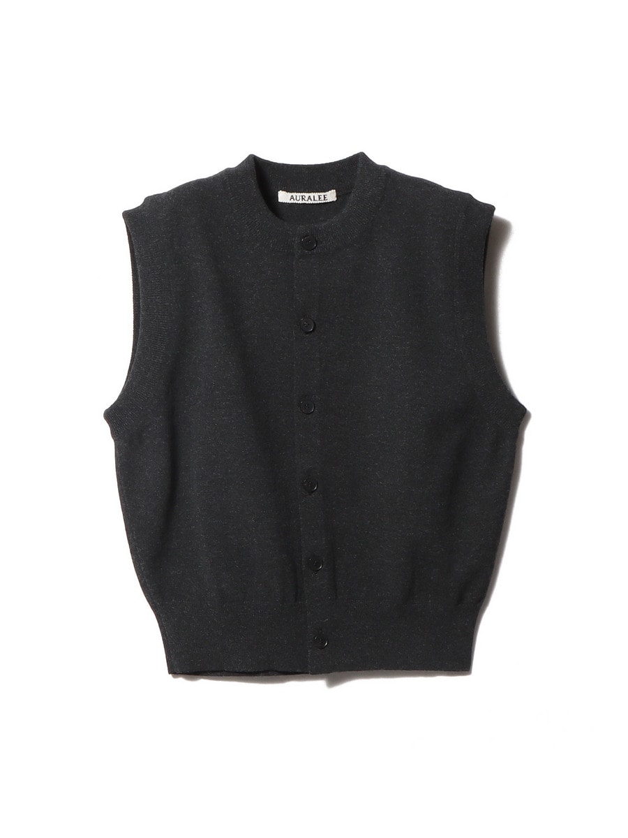 AURALEE / ウール ニットベスト｜ESTNATION ONLINE STORE