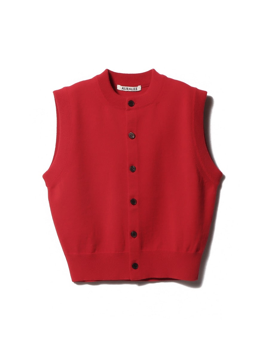 auralee ウールニットベスト AURALEE / ウール ニットベスト｜ESTNATION ONLINE STORE