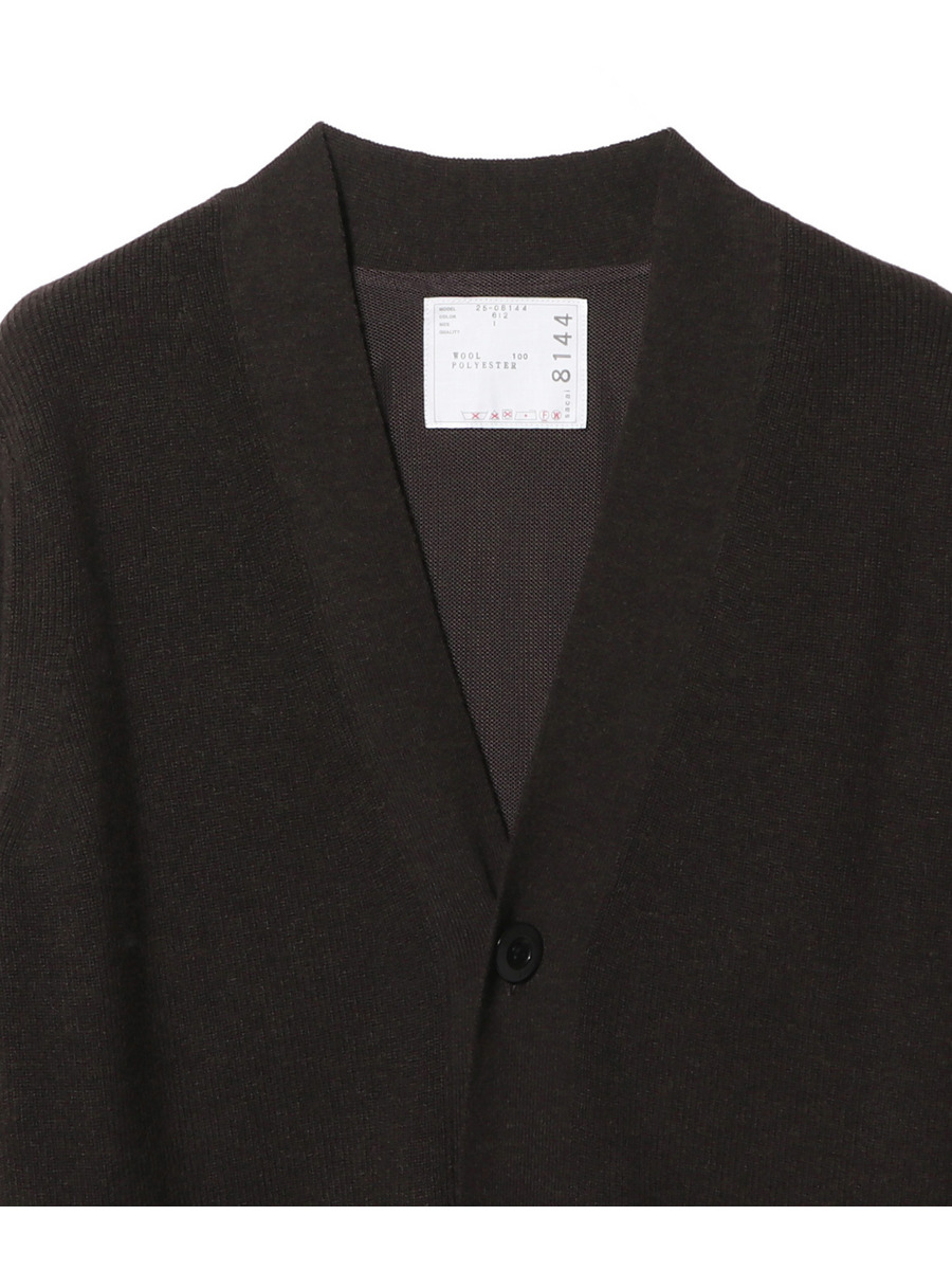 sacai プリーツ　ペイズリー　カーディガン　ぐれーなニット sacai プリーツ ペイズリー カーディガン ぐれーなニット