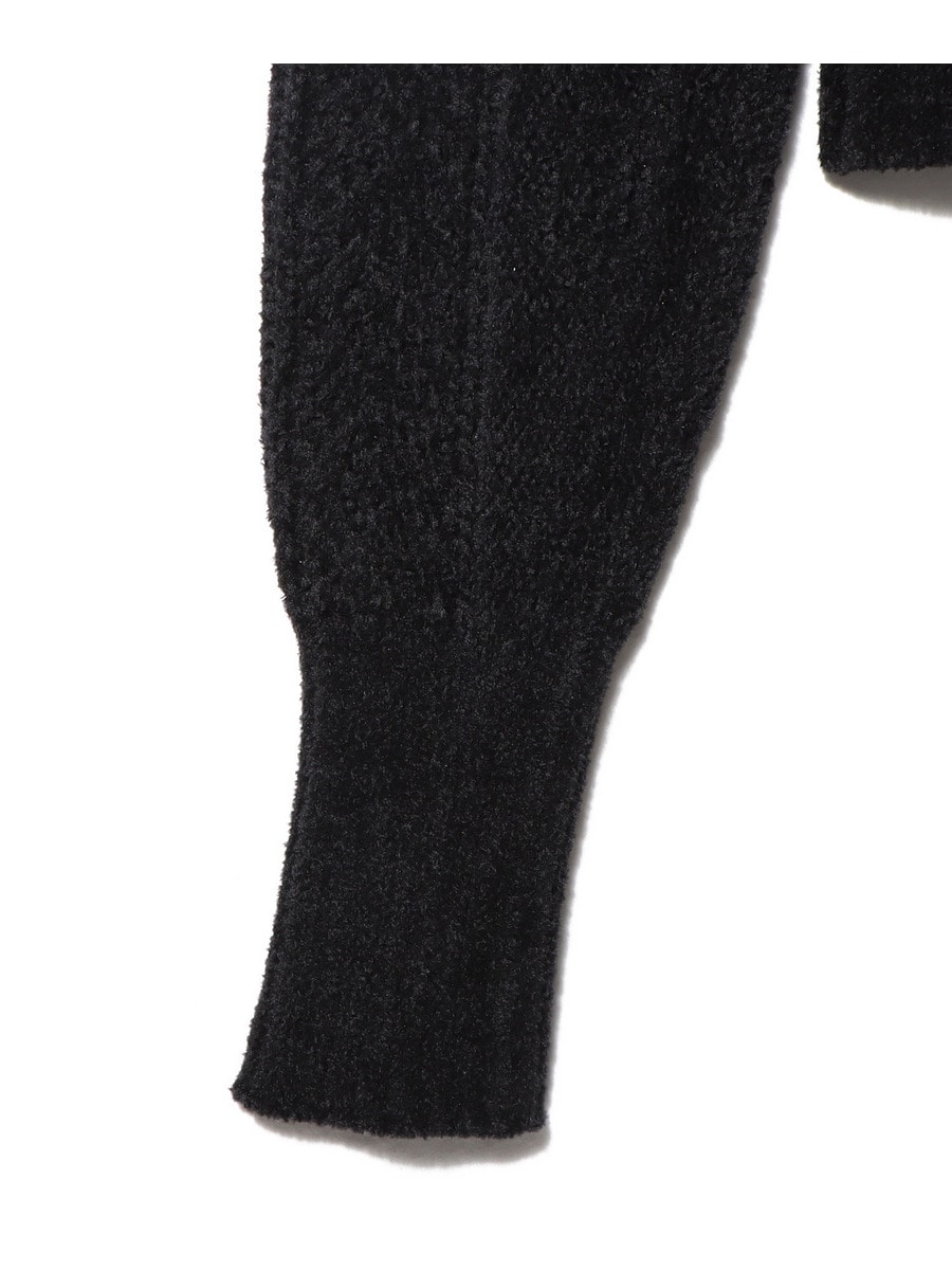 FETICO フェティコ パフスリーブニット タートルネック ブラック FETICO / パフスリーブニット｜ESTNATION ONLINE STORE