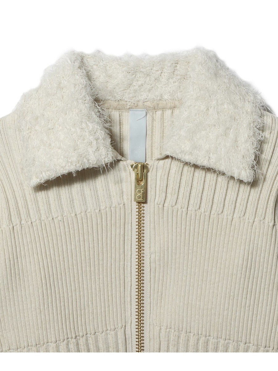 CFCL / FLUTED グリッタージップカーディガン｜ESTNATION ONLINE