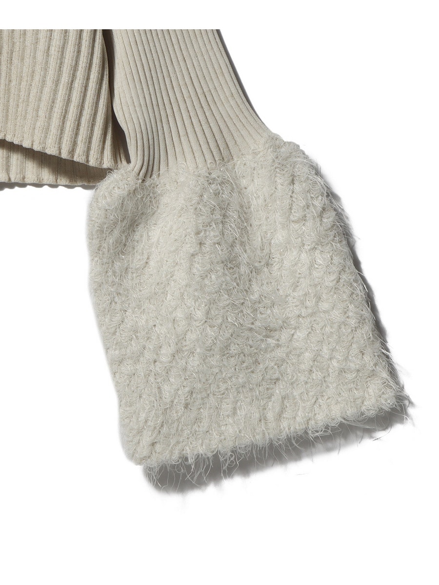 【CFCL】カーディガン CFCL / FLUTED グリッタージップカーディガン｜ESTNATION ONLINE