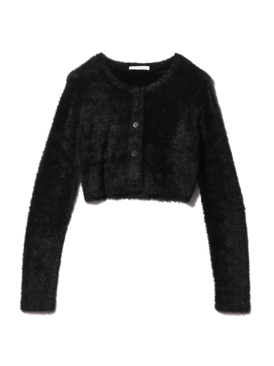 HELUMUT LANG ヘルムートラング カーディガン ヘルムートラングHELMUT LANG レザーパイピングボタンレスカーディガン