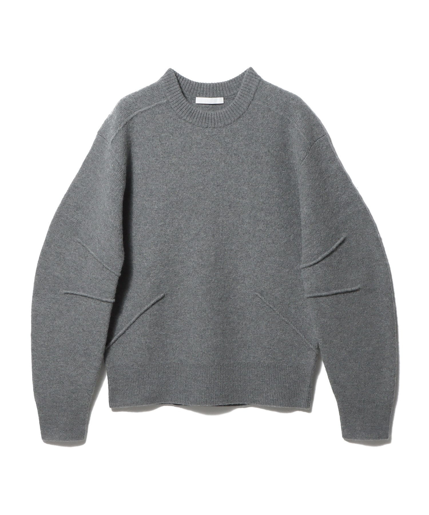 クルーネックニット