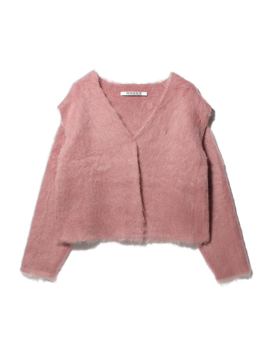 【試着のみ】PERVERZE Teddy knit Coatモヘアニット22AW 試着のみ】PERVERZE Teddy knit Coatモヘアニット22AW - メルカリ