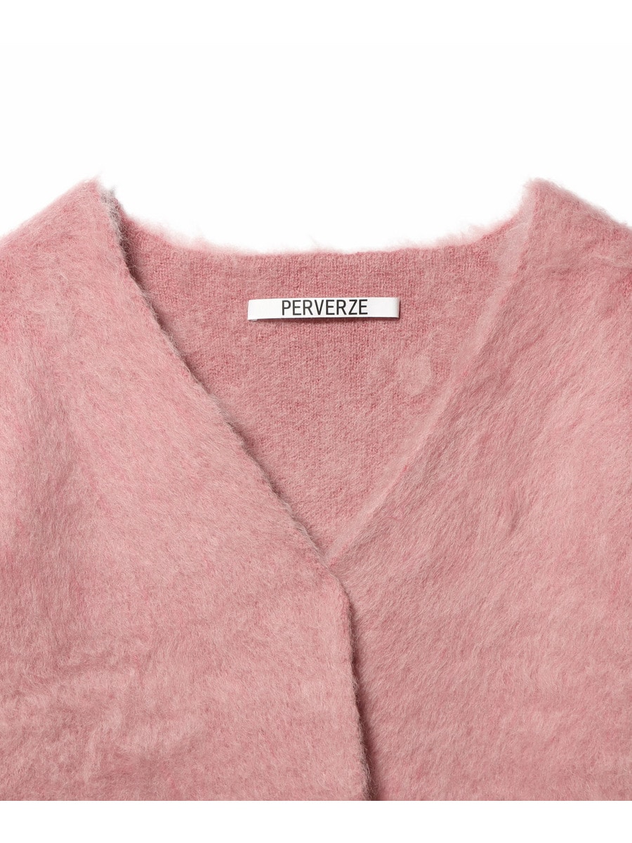 PERVERZE / スリット モヘヤカーディガン｜ESTNATION ONLINE STORE